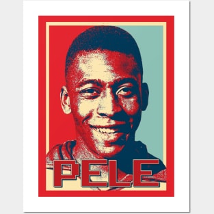 Pelé pop art Posters and Art